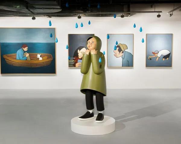 花井佑介《FACING THE CURRENT》海外个人展