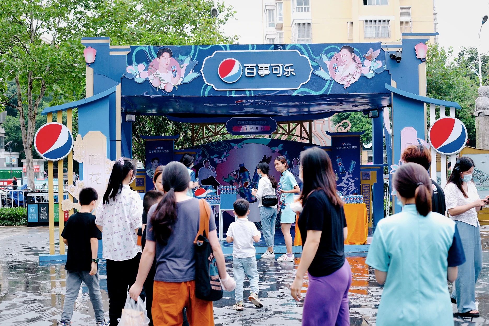百事可乐“太汽”国风快闪店