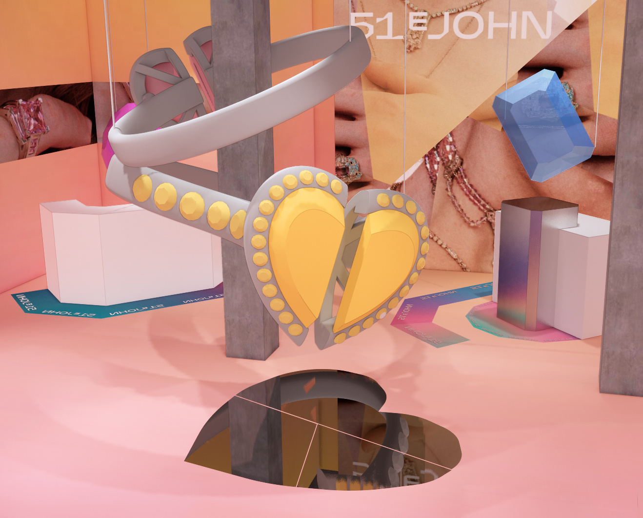 魔都51 E JOHN迷幻之旅快闪店