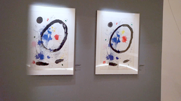 超现实主义大师胡安·米罗「无轮之廓」真迹展