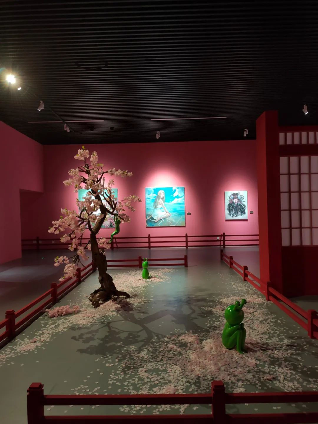日式风格的「神迎：丸山纯奈个展」