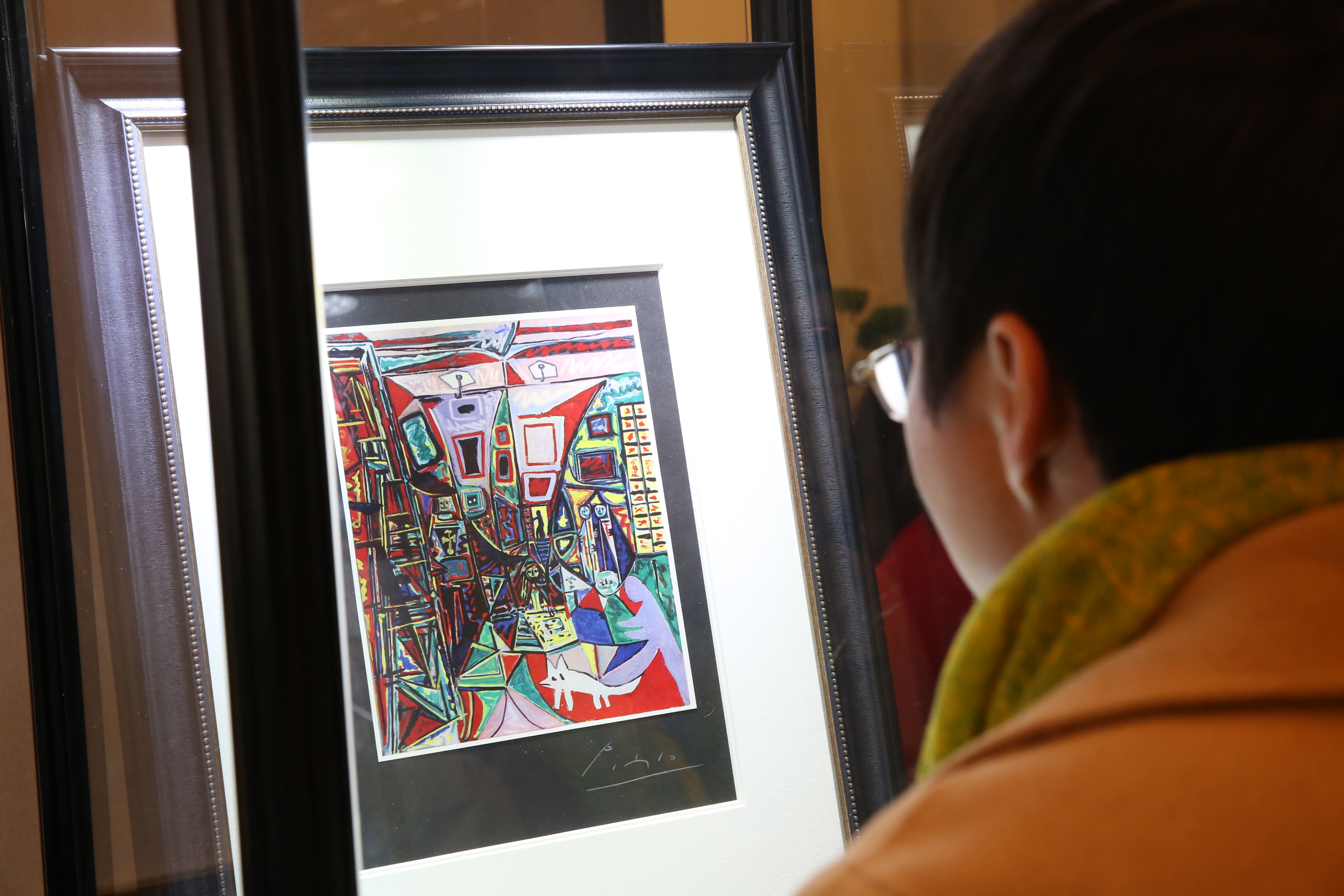 江苏.南通.毕加索真迹展