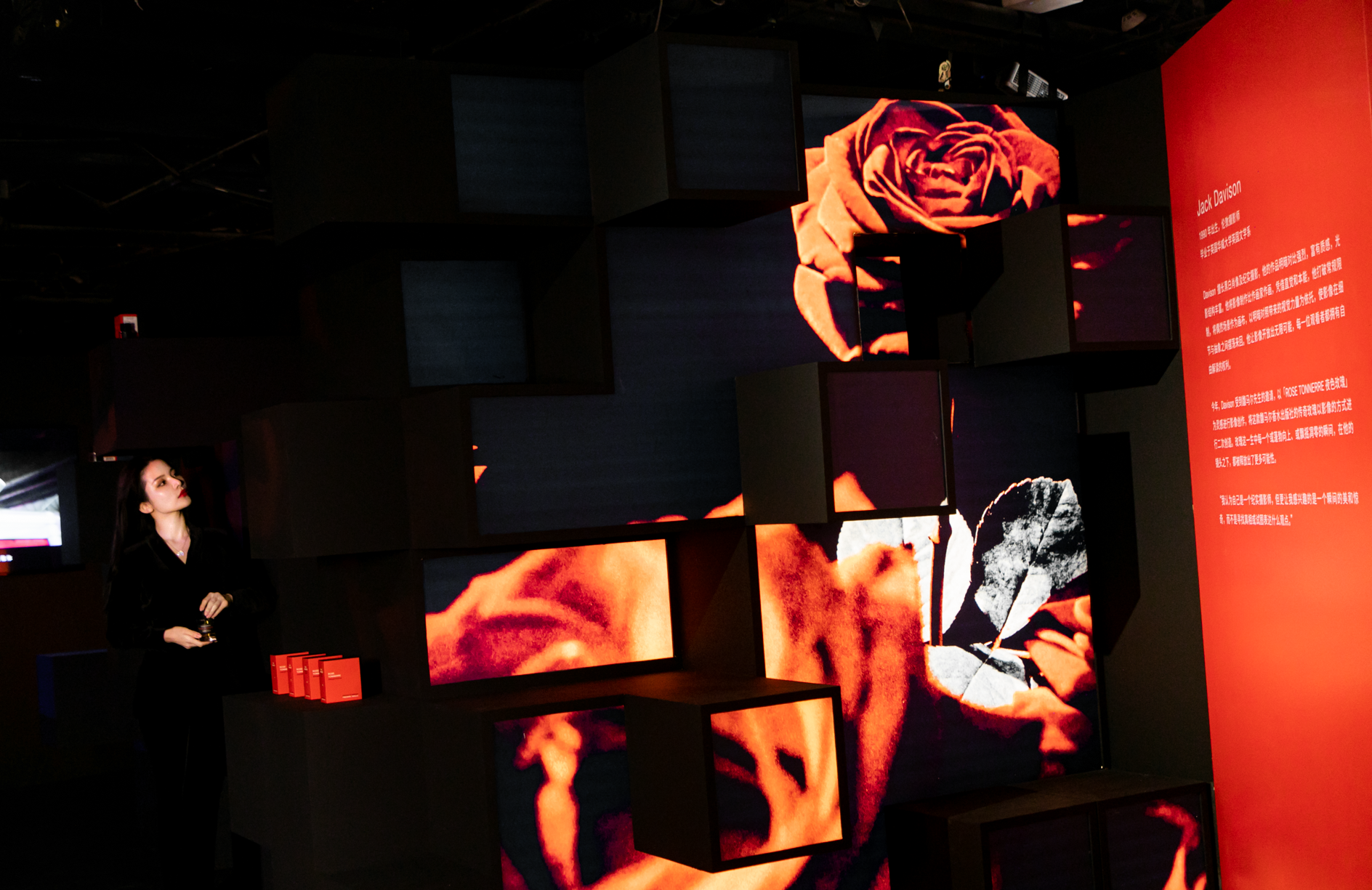「夜色玫瑰」香氛艺术展