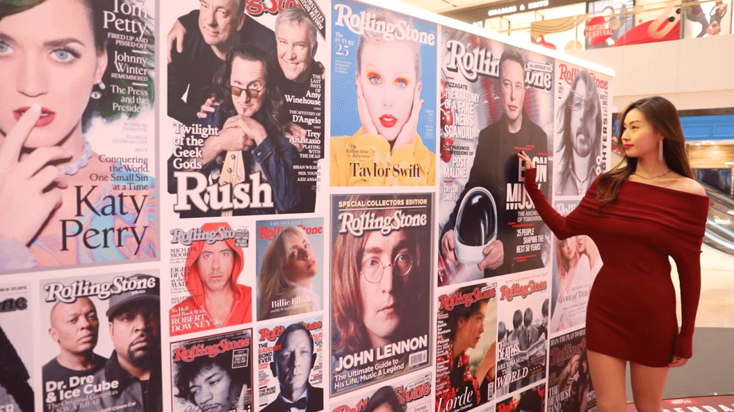 《Rolling Stone》沉浸互动体验展