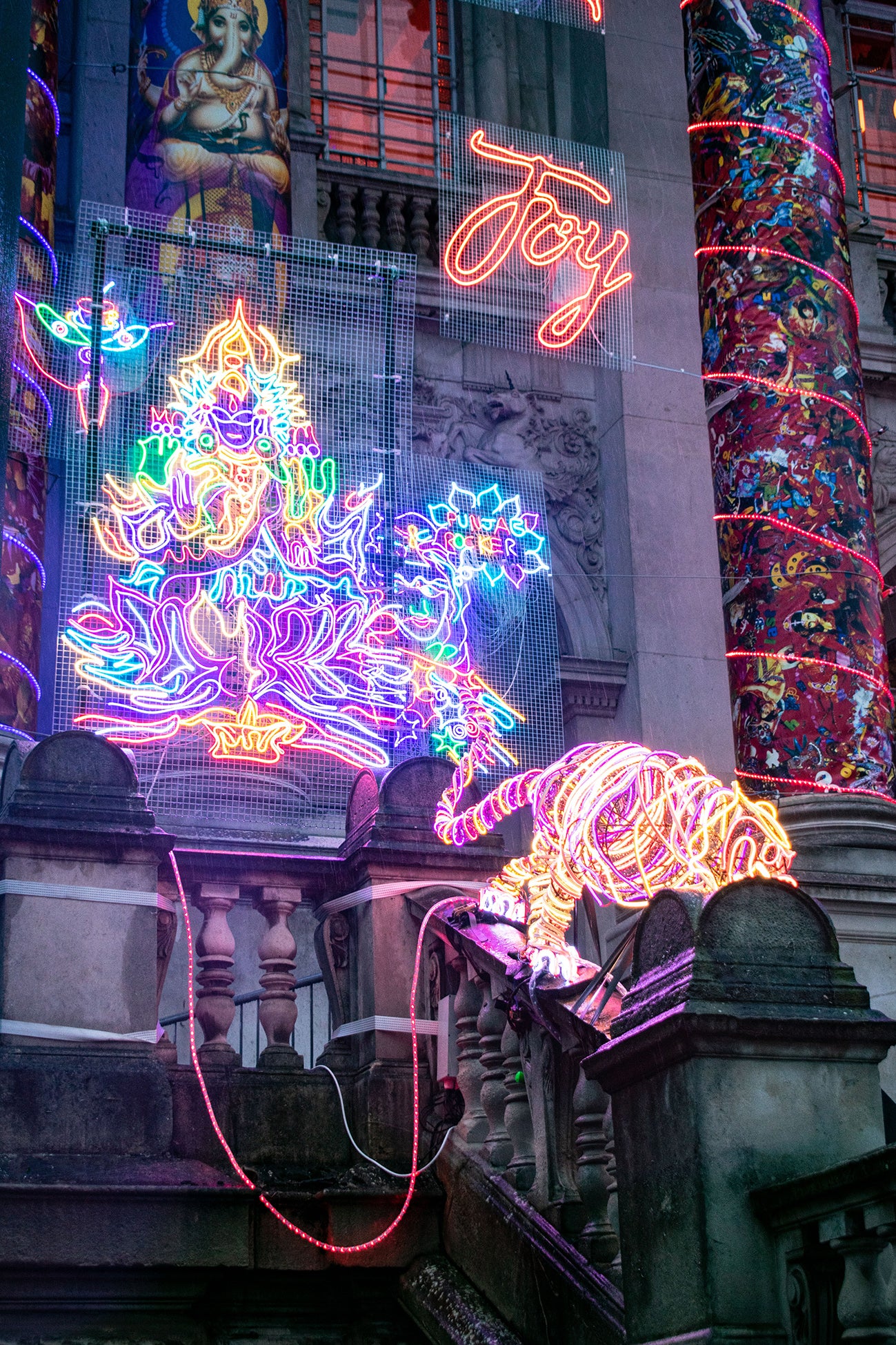 霓虹艺术展