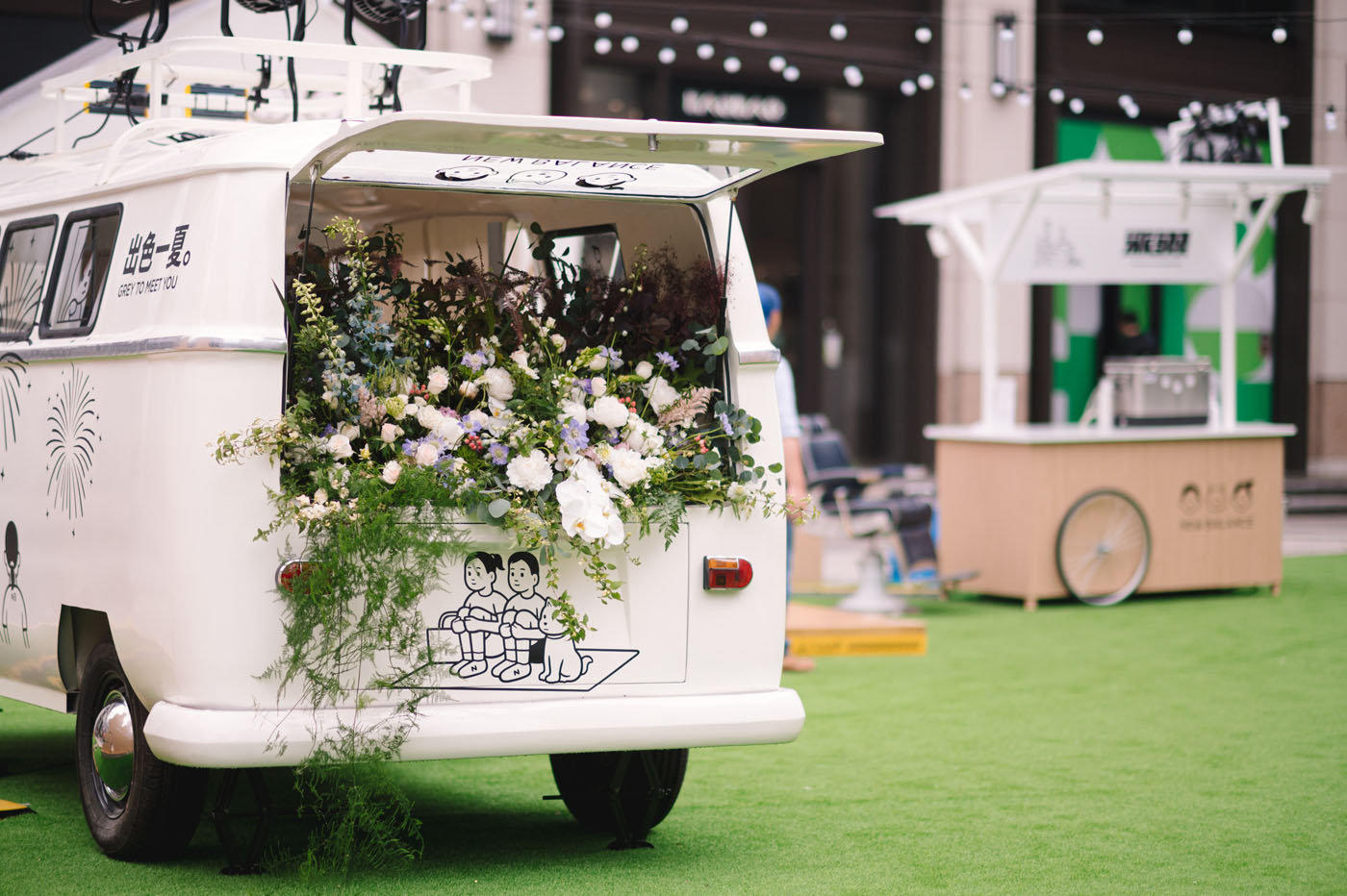 New Balance x Noritake快闪活动策划传递了GREY TO MEET YOU理念 美陈网站 美陈前沿 