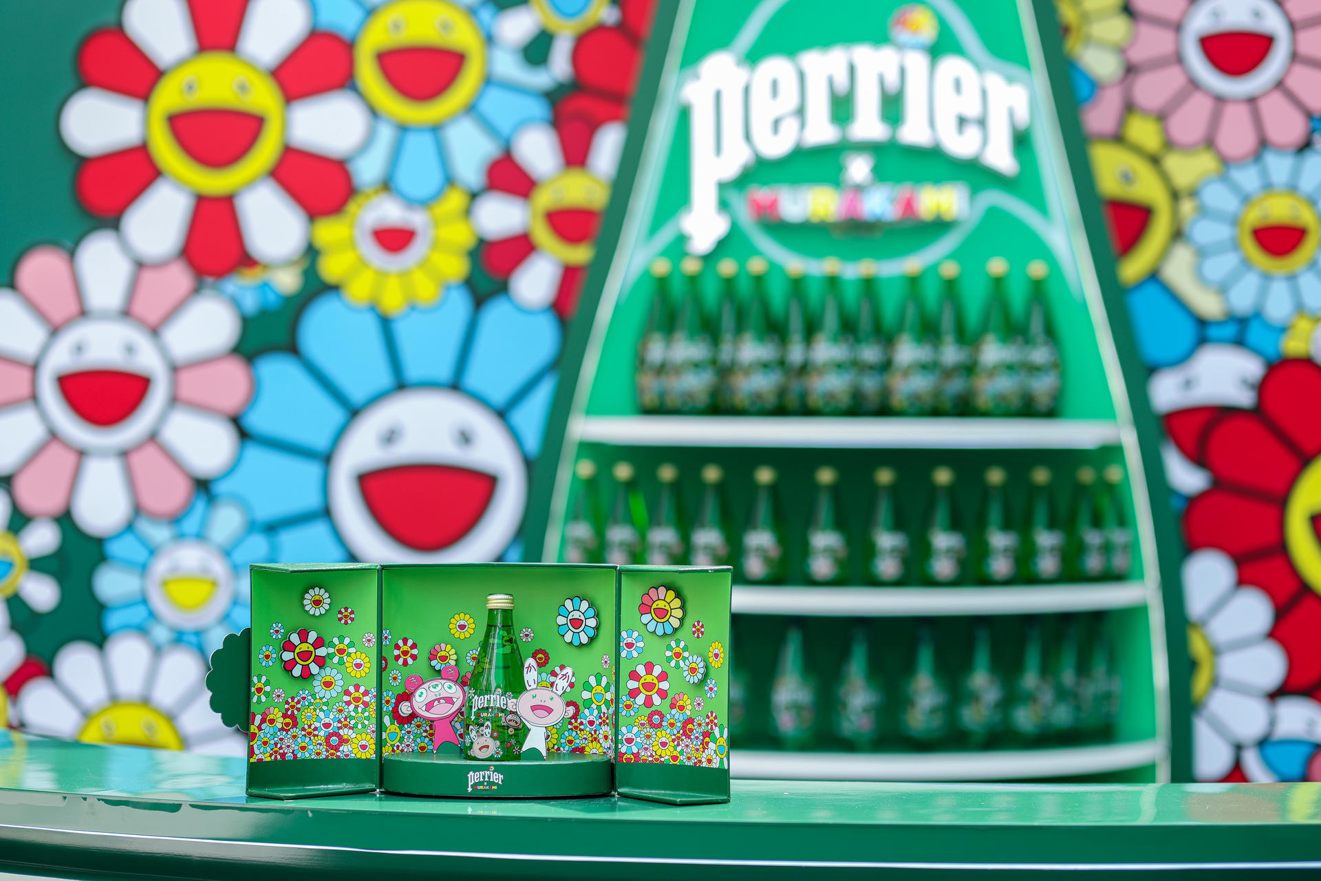 打卡Perrier村上隆灵感限量系列快闪店活动策划，让灵感自然冒泡 美陈网站 美陈前沿 