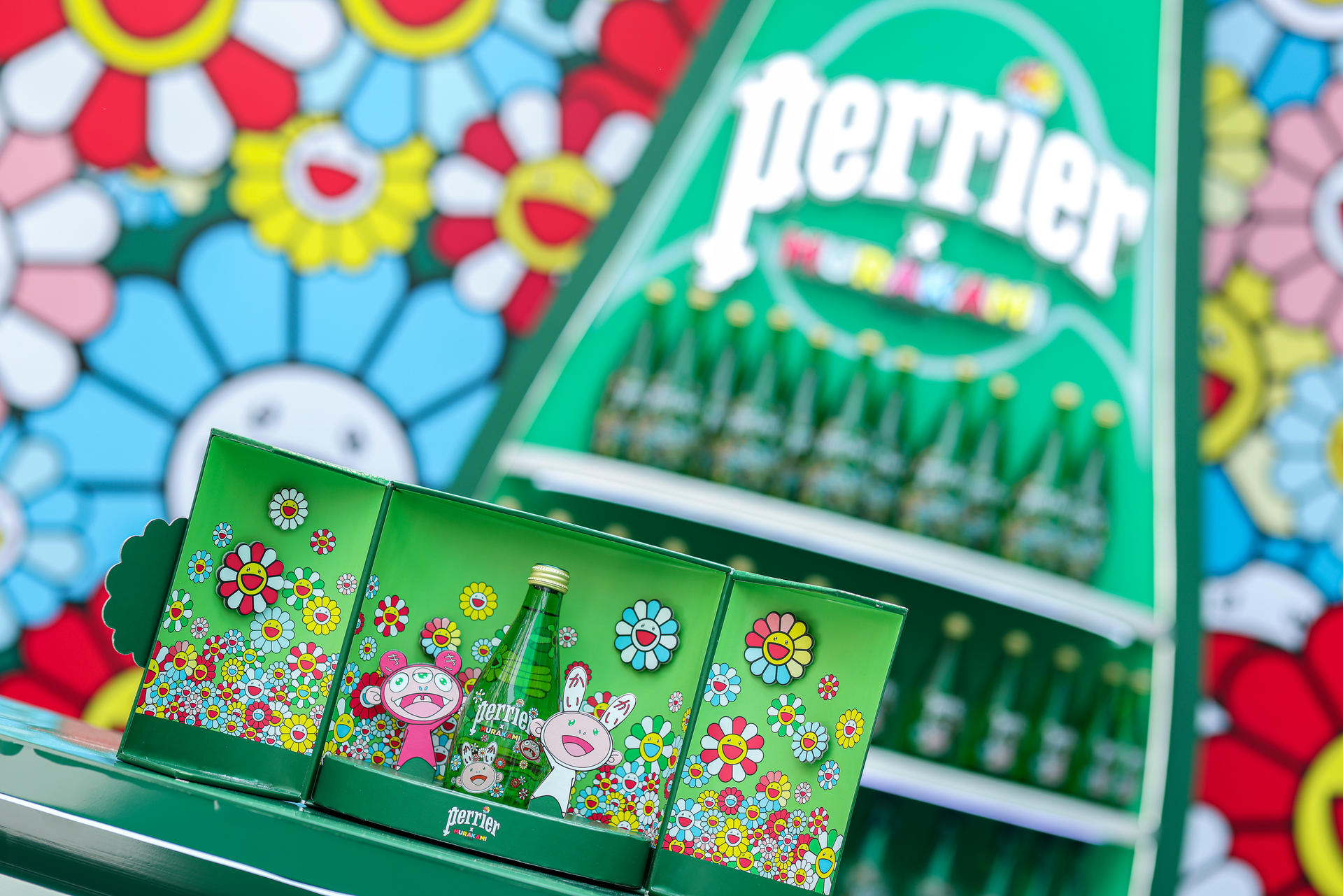 打卡Perrier村上隆灵感限量系列快闪店活动策划，让灵感自然冒泡 美陈网站 美陈前沿 