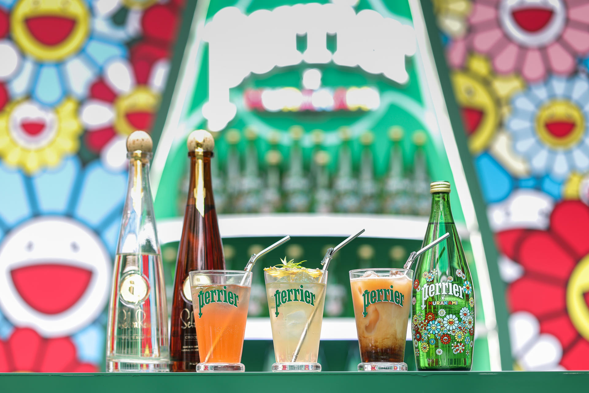 打卡Perrier村上隆灵感限量系列快闪店活动策划，让灵感自然冒泡 美陈网站 美陈前沿 