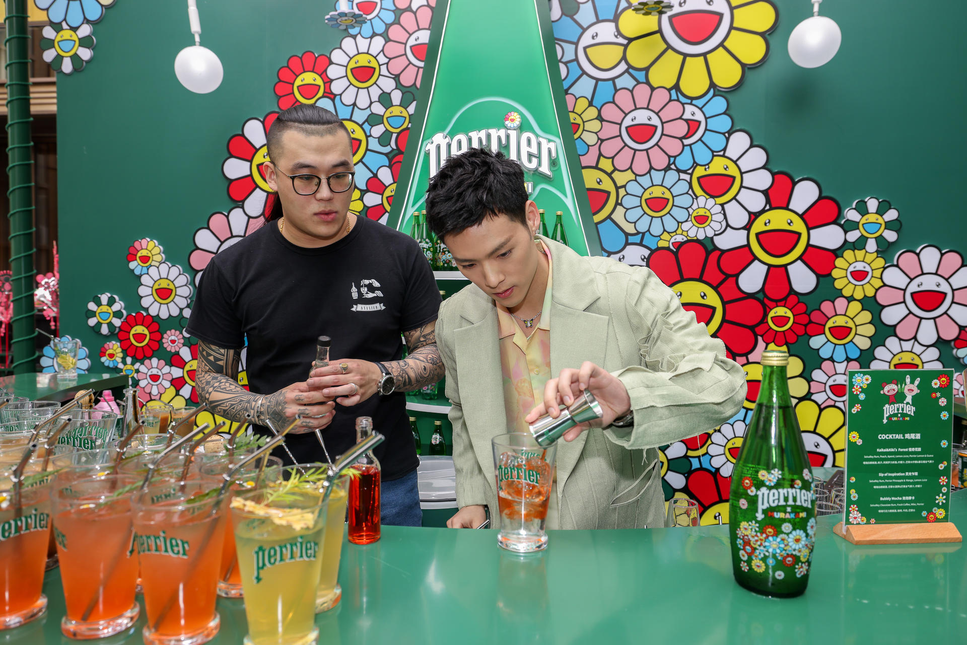 打卡Perrier村上隆灵感限量系列快闪店活动策划，让灵感自然冒泡 美陈网站 美陈前沿 