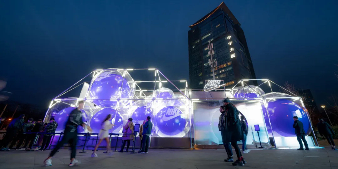 耐克“Air研究中心”活动策划是一个有生命、会呼吸的实验空间 美陈网站 美陈前沿 