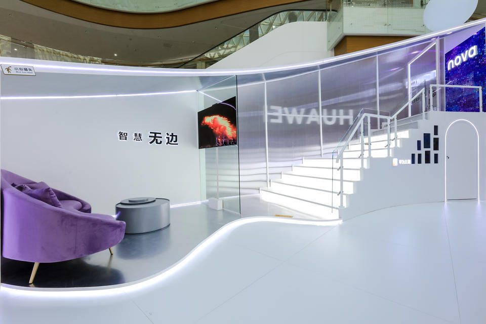 「你在 焦点在」华为nova7快闪店活动策划现场还来了一次密室大逃脱 美陈网站 美陈前沿 