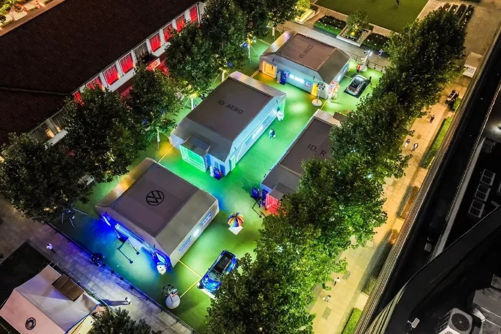 “众”大发现   大众汽车ID. 科技乐园快闪活动策划蛮艺术潮流的 美陈网站 美陈前沿 