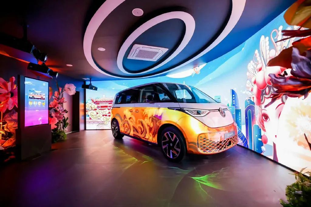 “众”大发现   大众汽车ID. 科技乐园快闪活动策划蛮艺术潮流的 美陈网站 美陈前沿 