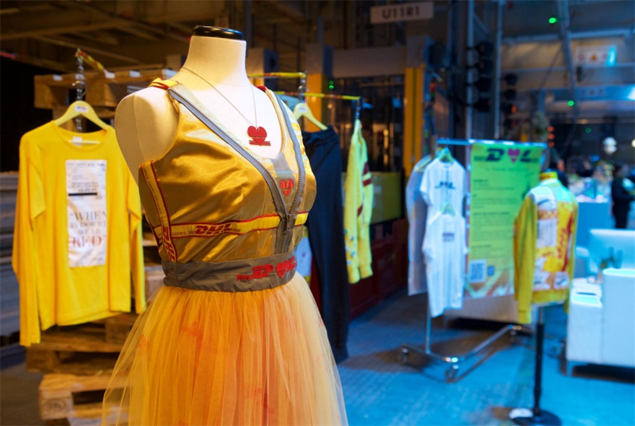 「当时尚遇到物流」的服装发布会活动策划简直是量身定制的 美陈网站 美陈前沿 