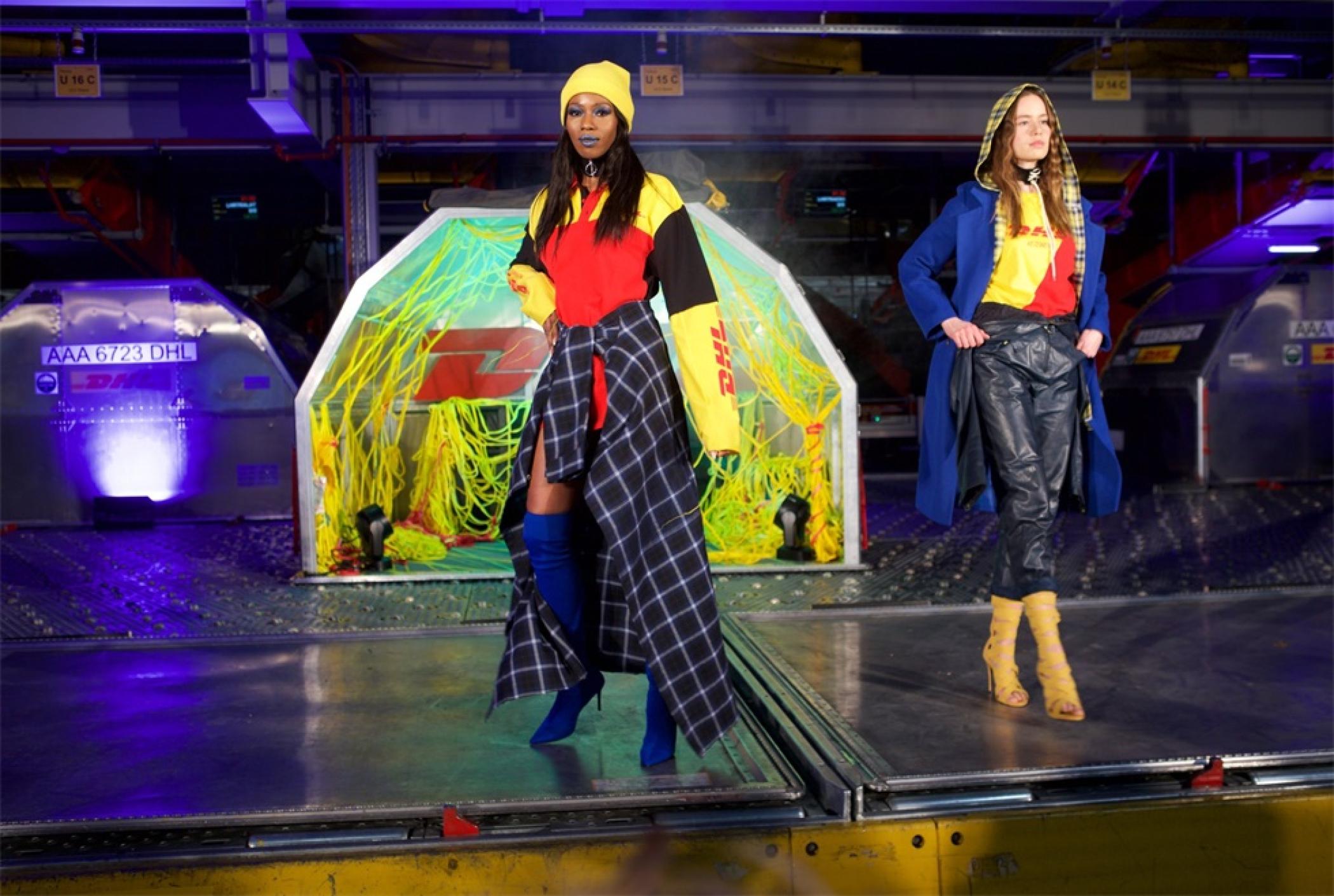 「当时尚遇到物流」的服装发布会活动策划简直是量身定制的 美陈网站 美陈前沿 