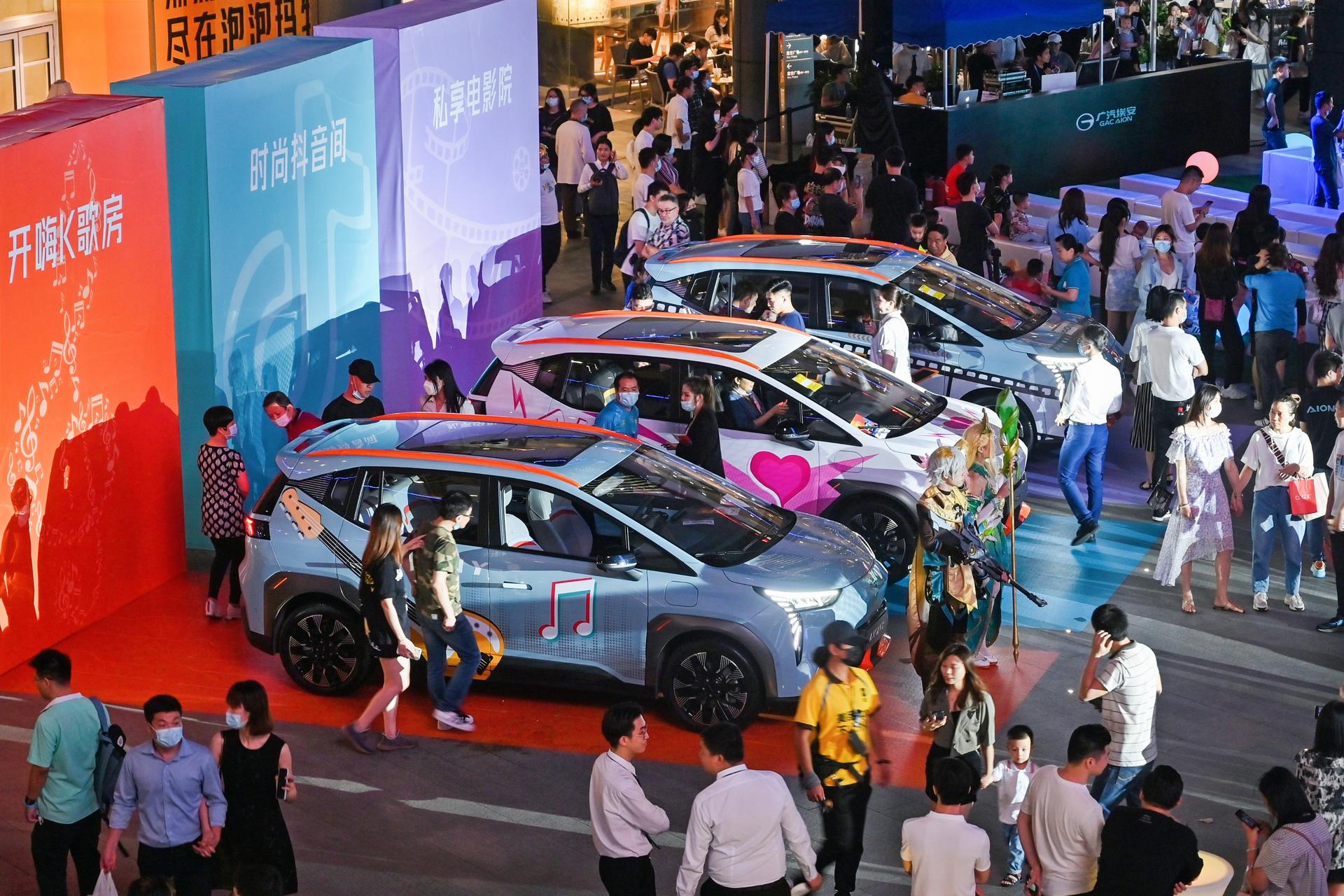 埃安AION Y深圳上市发布会活动策划变身Z世代种草机，酷！ 美陈网站 美陈前沿 