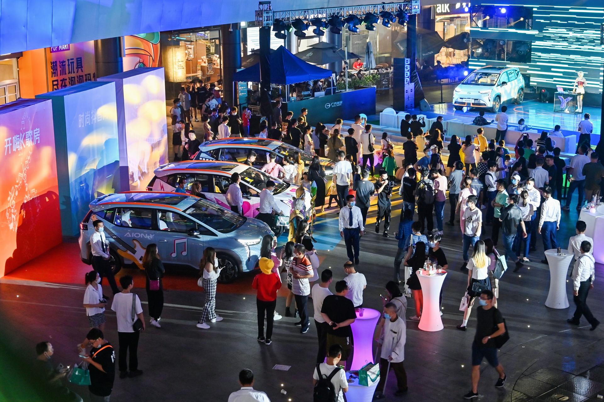 埃安AION Y深圳上市发布会活动策划变身Z世代种草机，酷！ 美陈网站 美陈前沿 