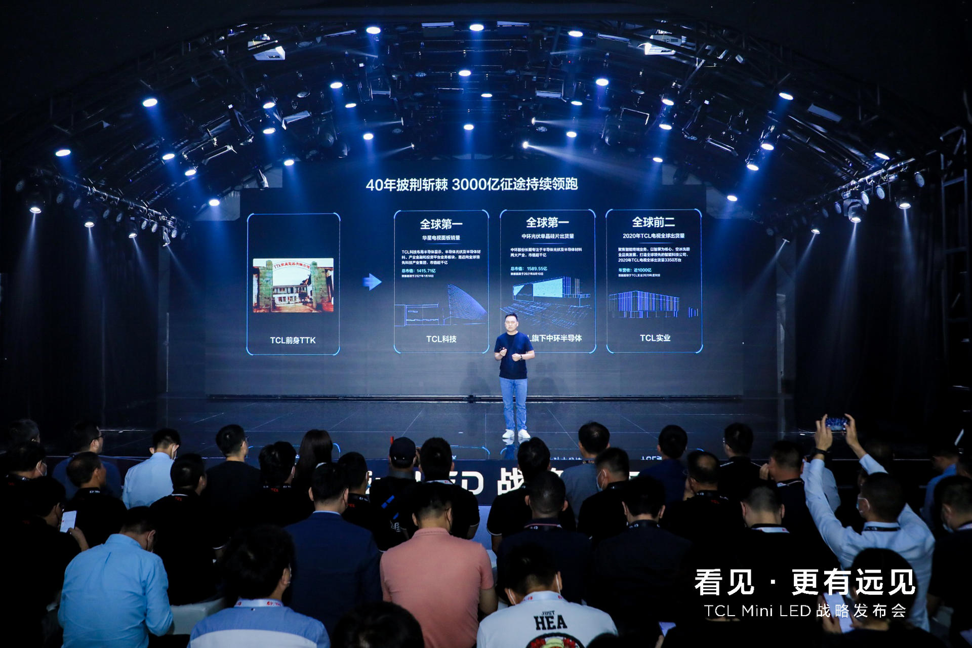 TCL Mini LED战略发布会活动策划全面开启大屏显示的新纪元 美陈网站 美陈前沿 