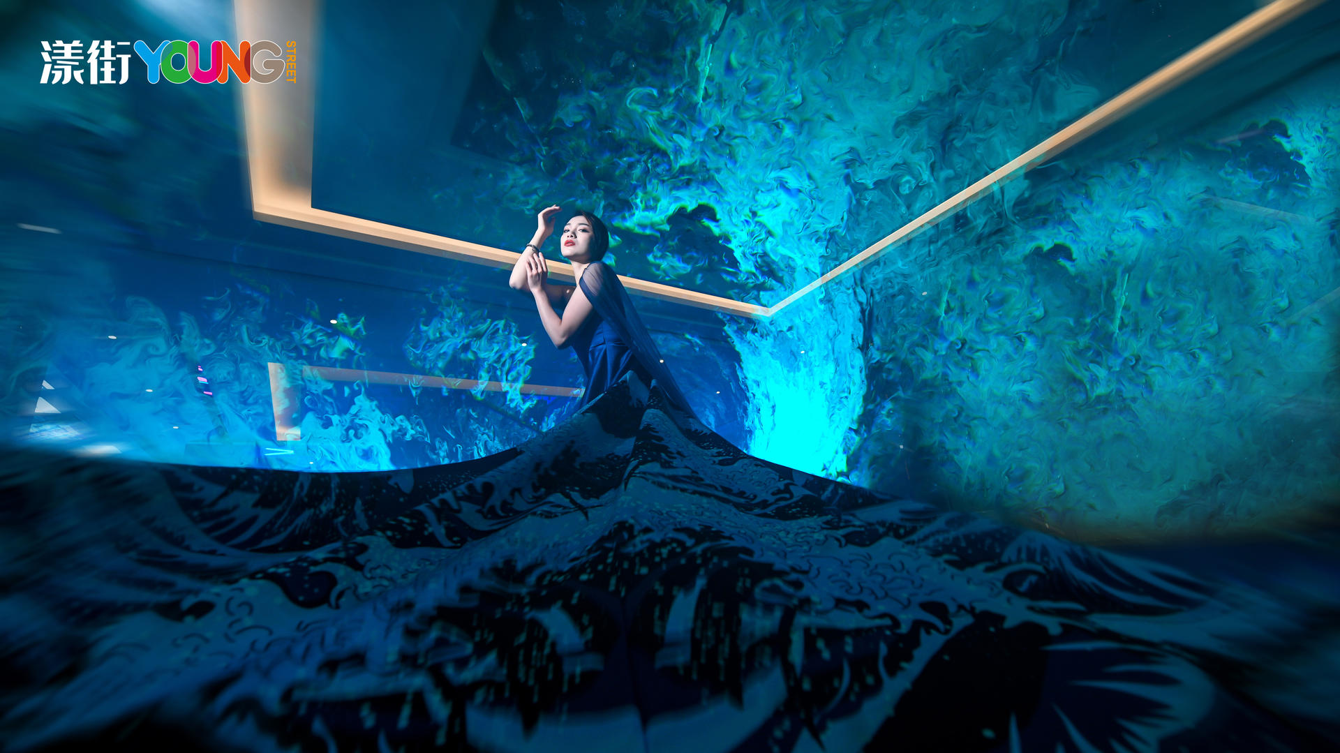 “YOUNG 无关年纪”漾街品牌发布会活动策划现场太嗨了！ 美陈网站 美陈前沿 