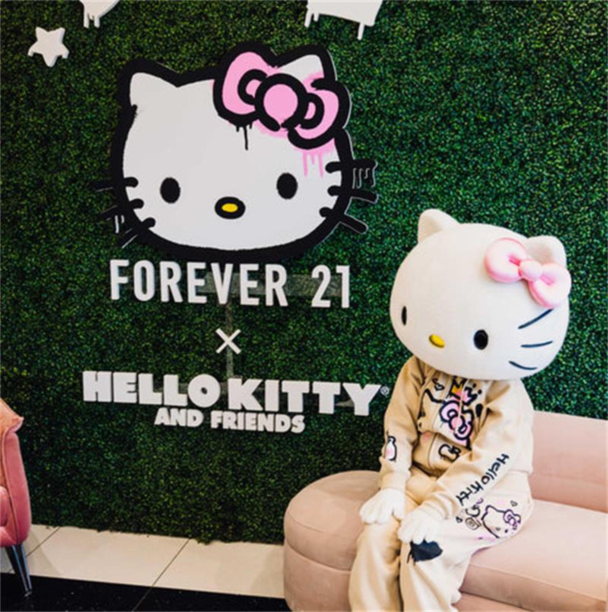 Forever 21携手三丽鸥公司打造了一场身临其境的快闪体验活动策划 美陈网站 美陈前沿 