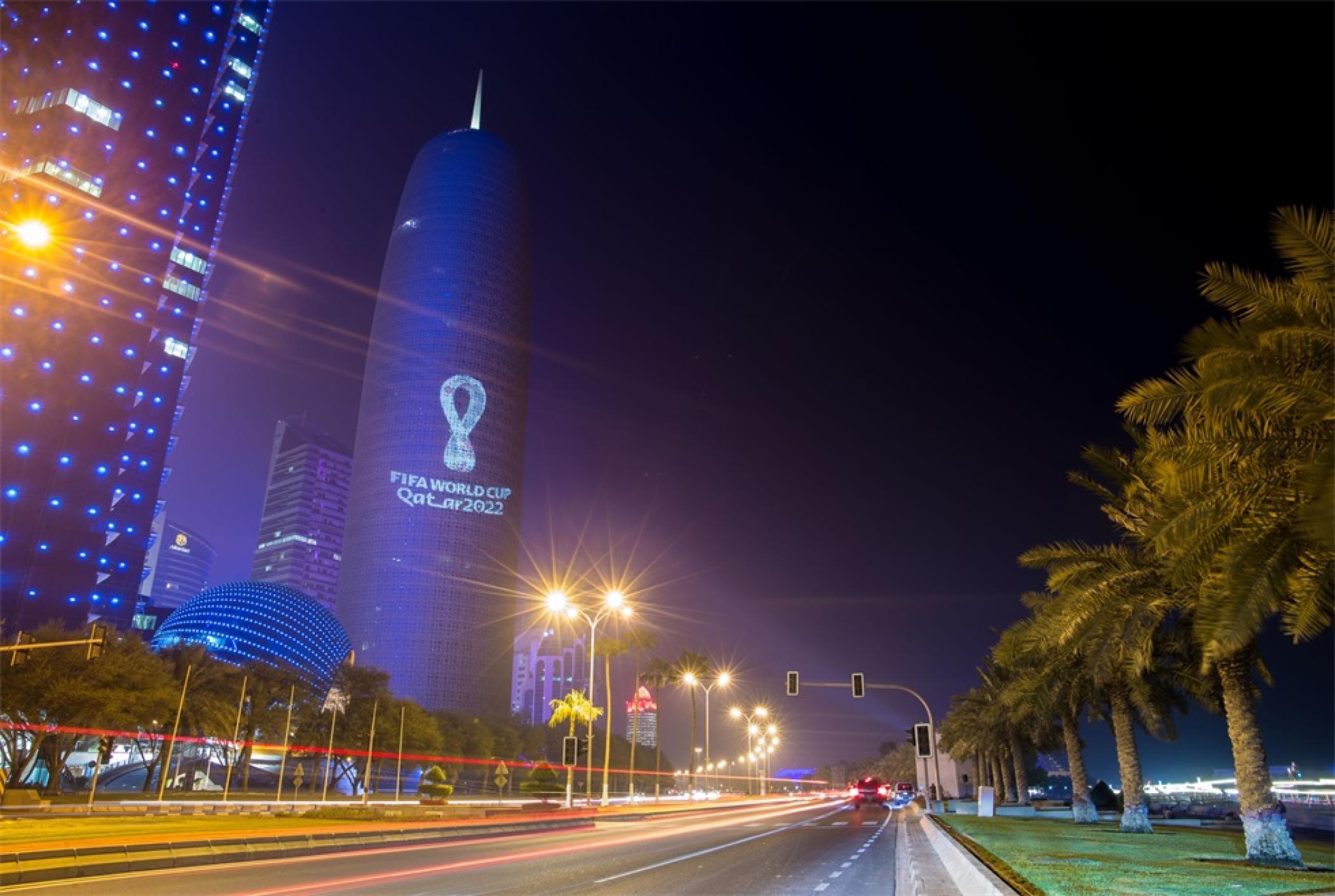 卡塔尔世界杯官方会徽揭晓活动策划是一个重要的里程碑事件 美陈网站 美陈前沿 