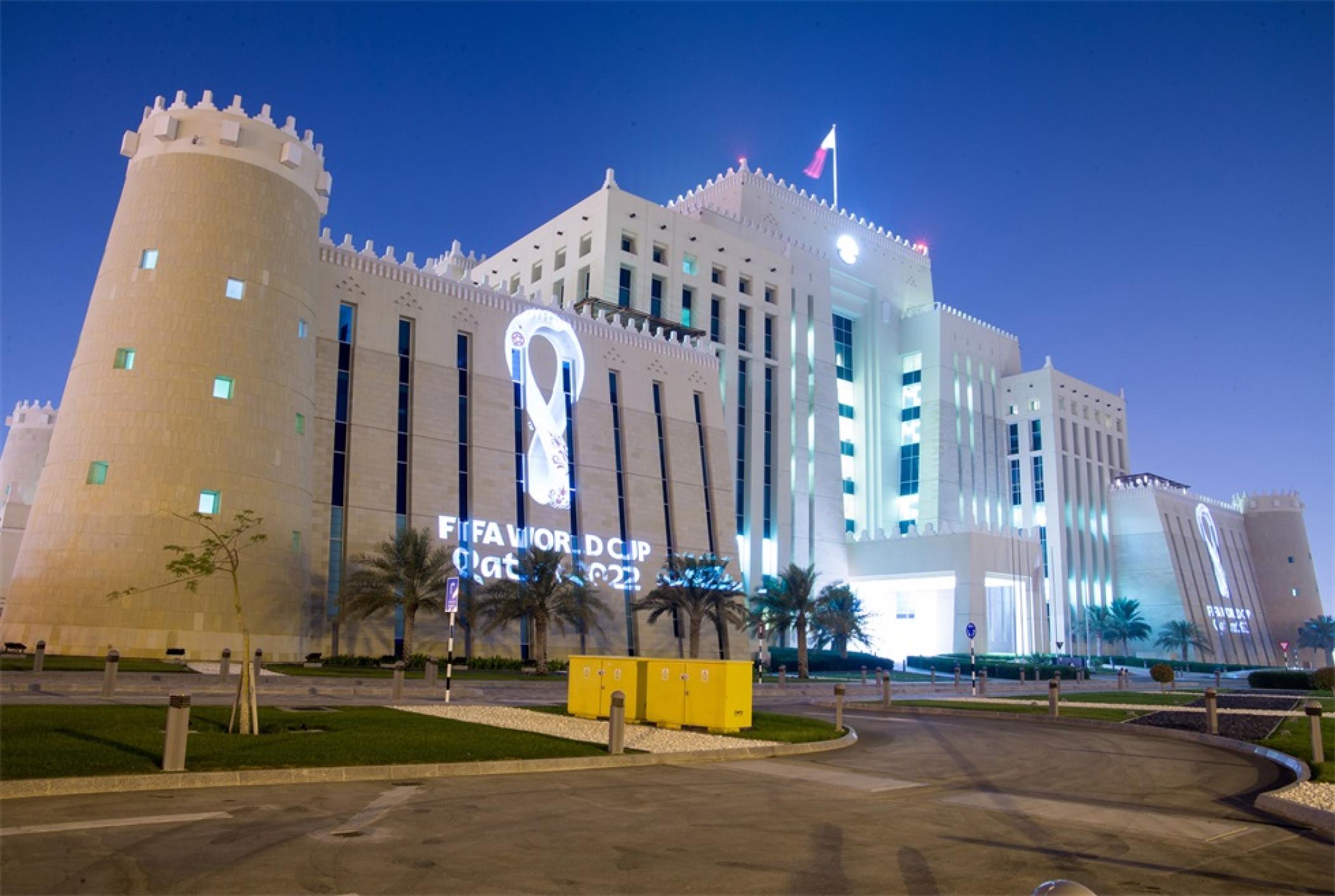 卡塔尔世界杯官方会徽揭晓活动策划是一个重要的里程碑事件 美陈网站 美陈前沿 