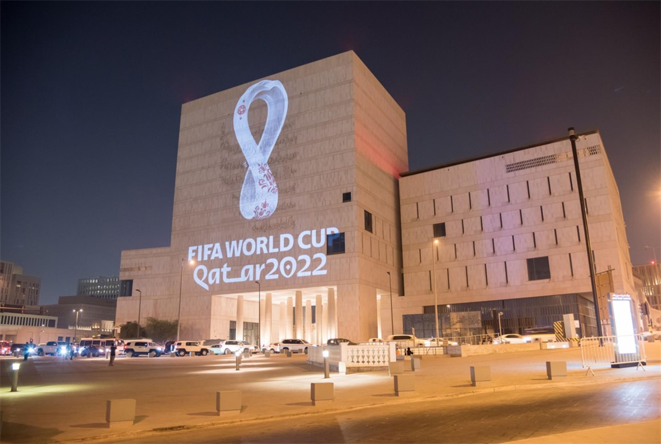 卡塔尔世界杯官方会徽揭晓活动策划是一个重要的里程碑事件 美陈网站 美陈前沿 