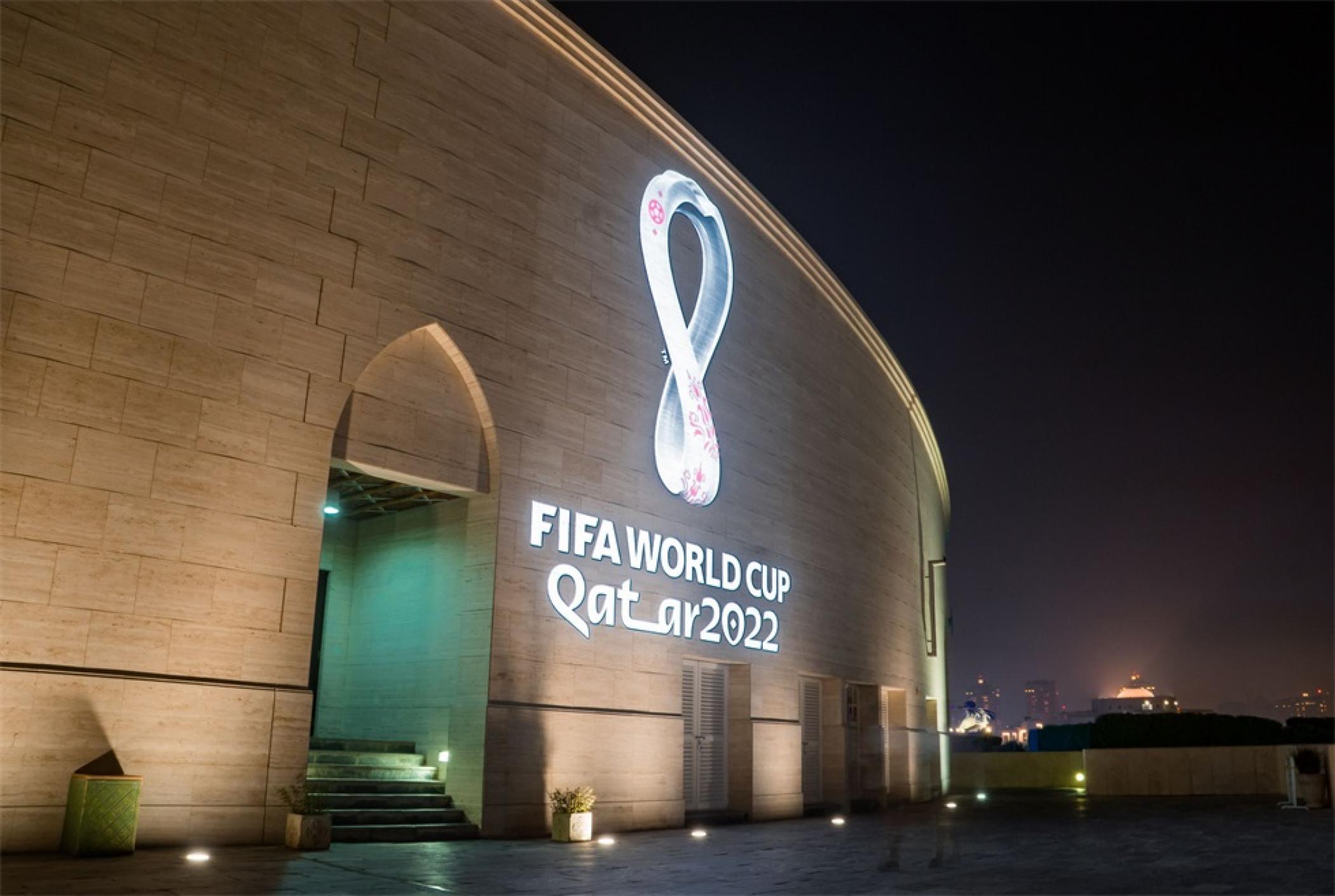 卡塔尔世界杯官方会徽揭晓活动策划是一个重要的里程碑事件 美陈网站 美陈前沿 