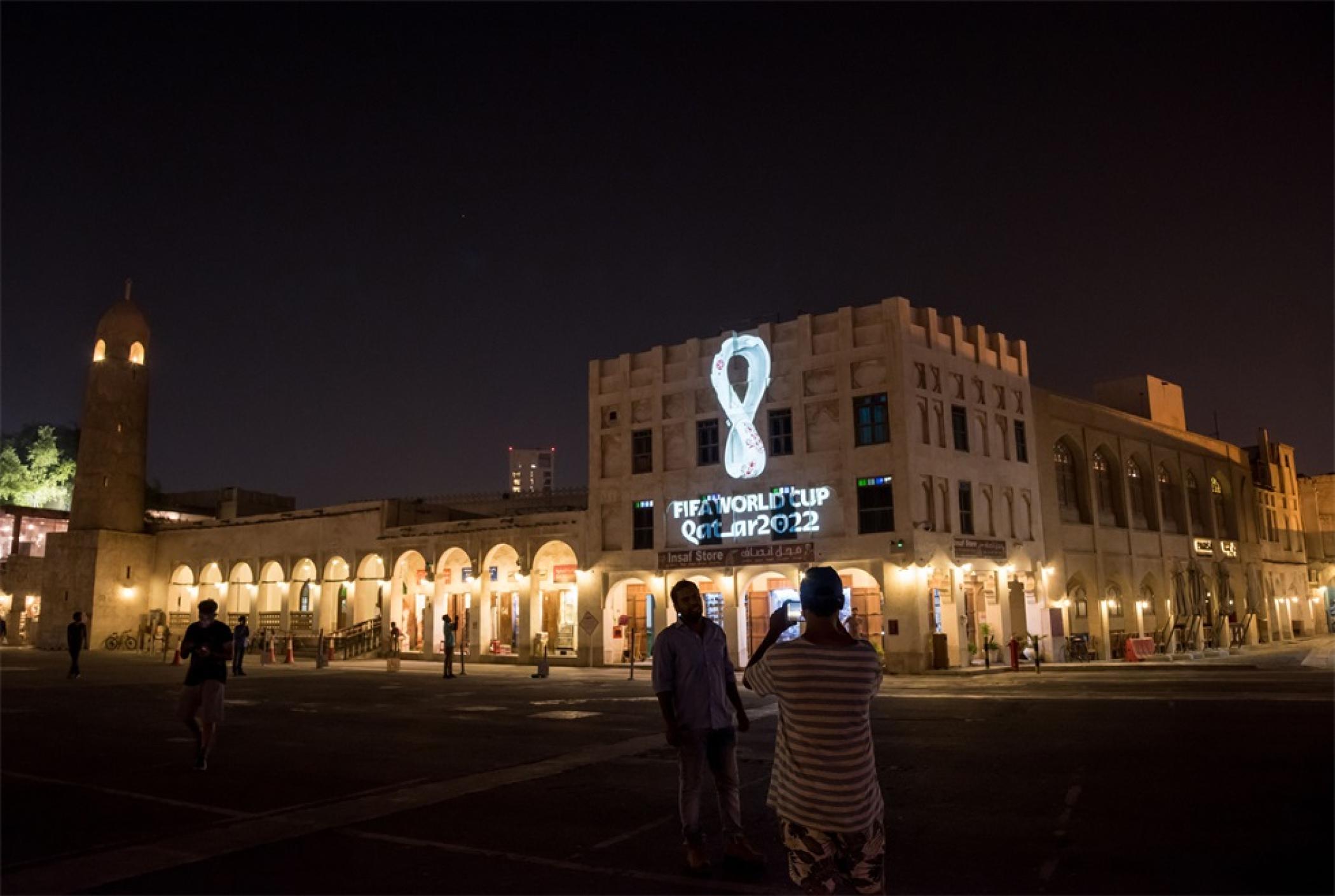 卡塔尔世界杯官方会徽揭晓活动策划是一个重要的里程碑事件 美陈网站 美陈前沿 