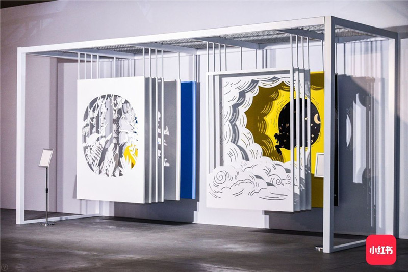 小红书创作者开放日活动外场互动很有趣呐 美陈网站 美陈前沿 