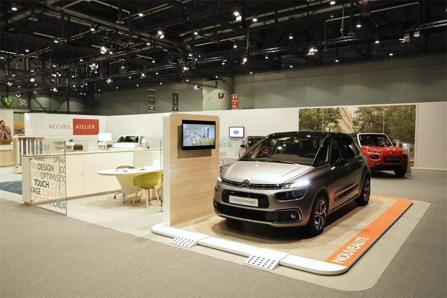 雪铁龙世界大会活动策划的发光「云」创造了一种温和的乐观感 美陈网站 美陈前沿 