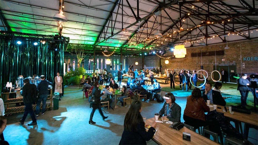 谷歌加拿大「北行」技术峰会活动策划的游乐场成了最受欢迎场所 美陈网站 美陈前沿 