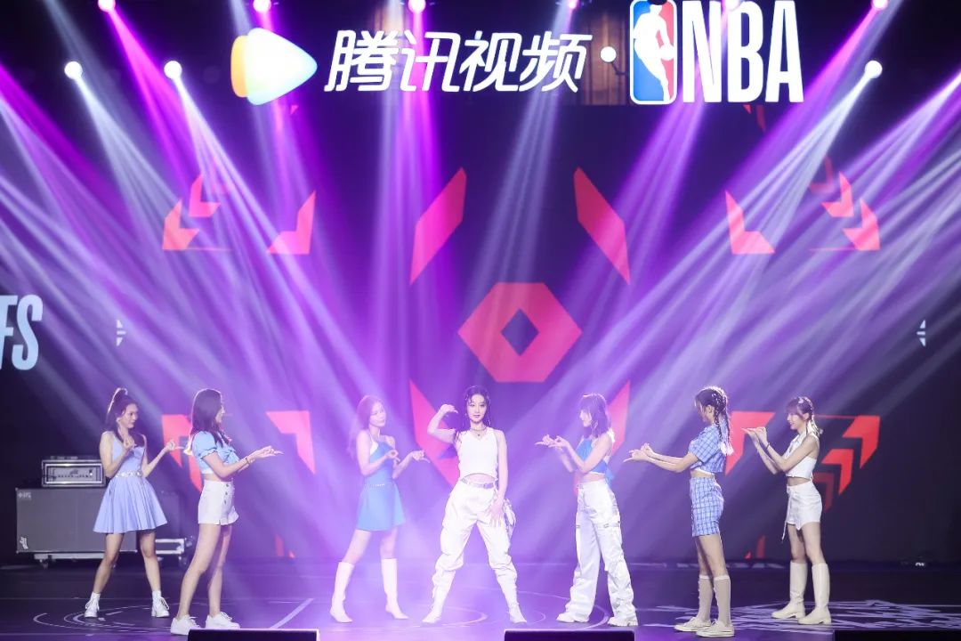 和NBA、腾讯视频携手打造的这场线下球迷嘉年华活动策划超燃的 美陈网站 美陈前沿 