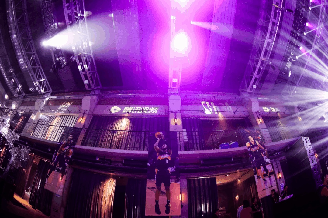 和NBA、腾讯视频携手打造的这场线下球迷嘉年华活动策划超燃的 美陈网站 美陈前沿 