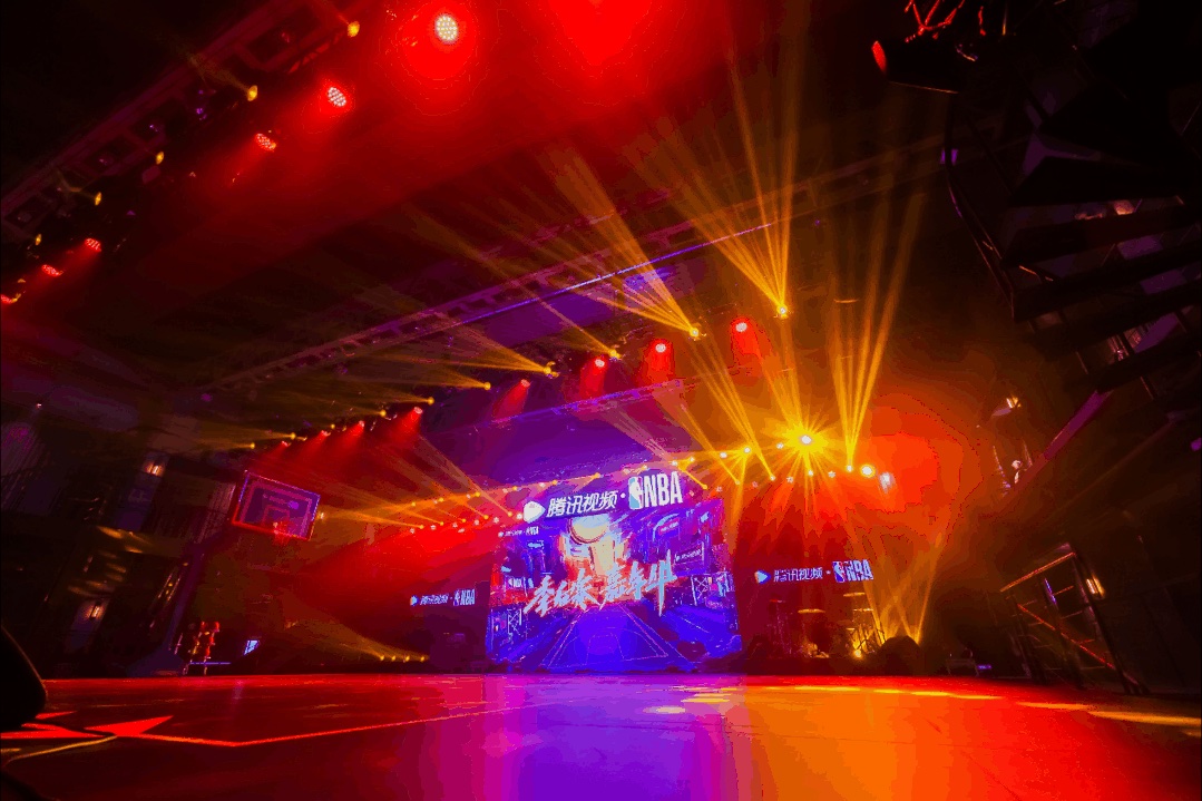 和NBA、腾讯视频携手打造的这场线下球迷嘉年华活动策划超燃的 美陈网站 美陈前沿 