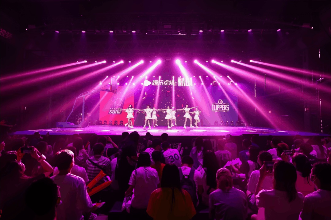 和NBA、腾讯视频携手打造的这场线下球迷嘉年华活动策划超燃的 美陈网站 美陈前沿 