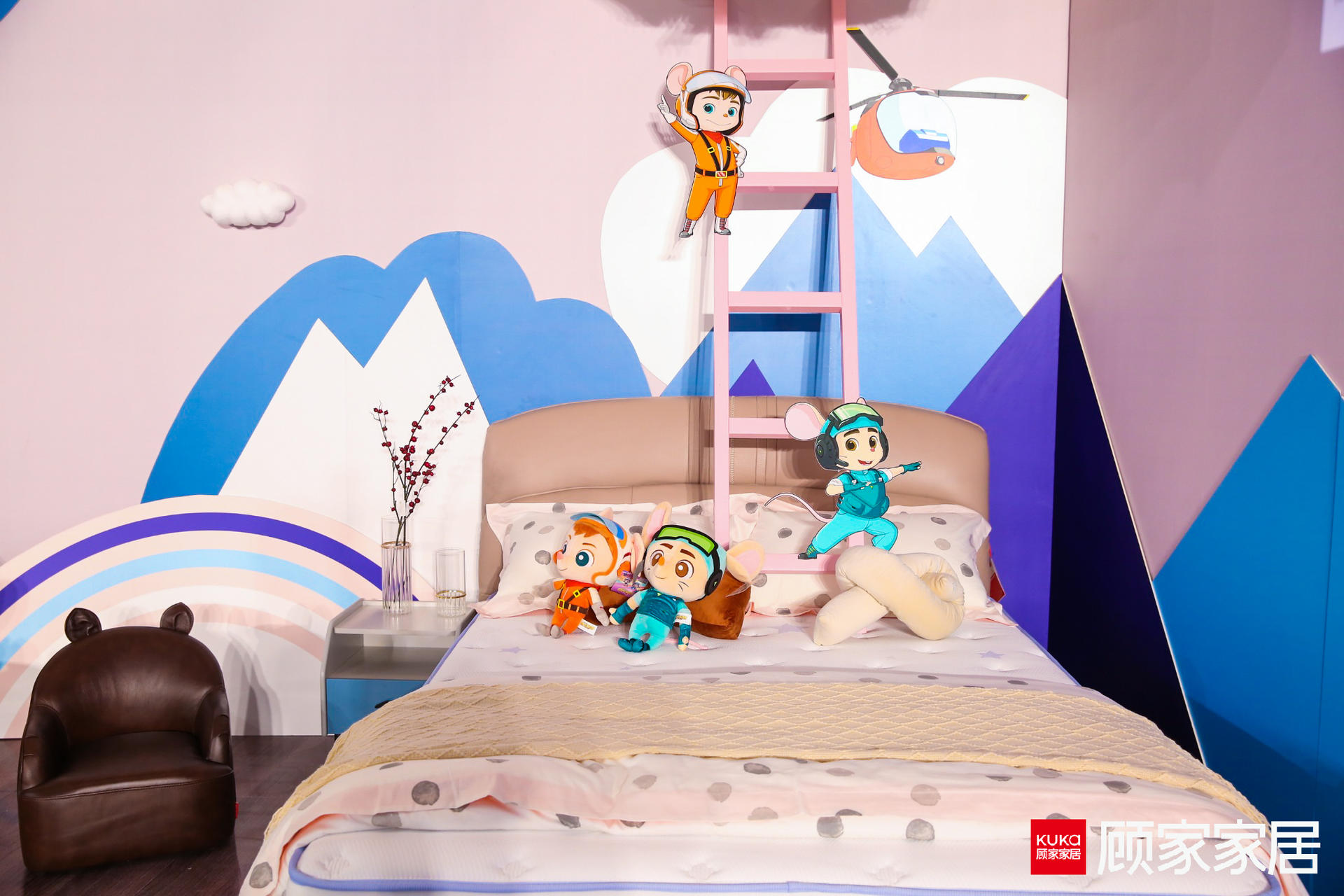 顾家家居欢聚日线下活动策划联手IP「贝克舒塔」，点燃现场氛围 美陈网站 美陈前沿 