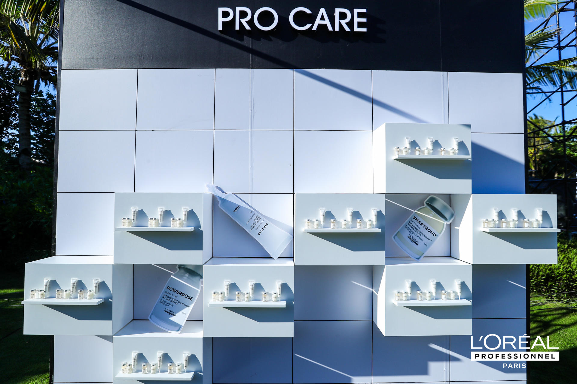 巴黎欧莱雅PRO先锋嘉年华活动策划明英MySalon360°沉浸式体验 美陈网站 美陈前沿 