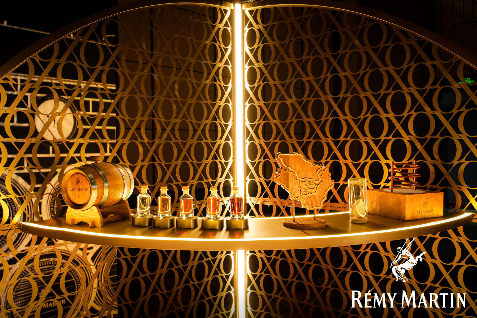 人头马X.O鎏光晚宴活动策划让每位嘉宾都赞不绝口 美陈网站 美陈前沿 