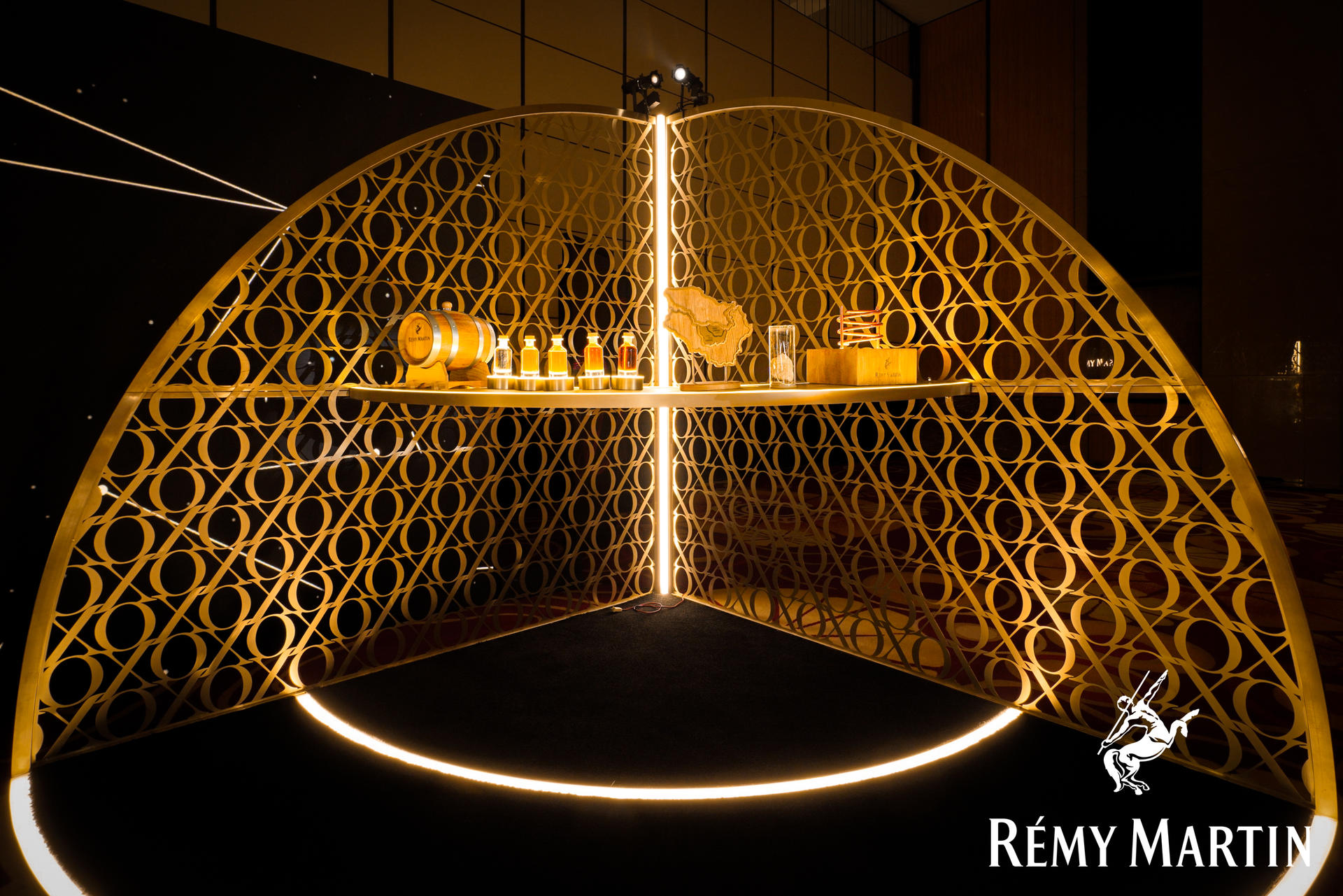 人头马X.O鎏光晚宴活动策划让每位嘉宾都赞不绝口 美陈网站 美陈前沿 