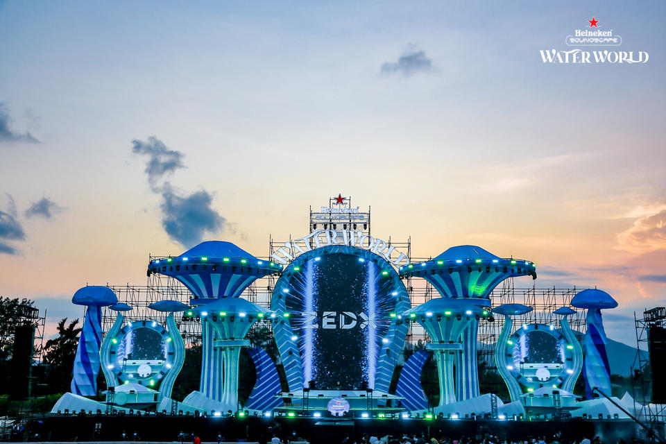 喜力星电音WaterWorld泼水电音节活动策划嗨翻整个夏日 美陈网站 美陈前沿 