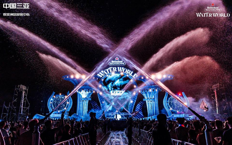 喜力星电音WaterWorld泼水电音节活动策划嗨翻整个夏日 美陈网站 美陈前沿 
