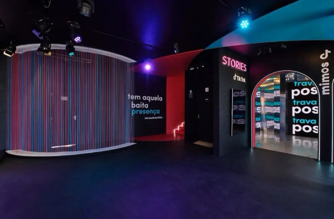 抖音在巴西市场上的第一次线下活动策划展示了品牌对音乐的热情 美陈网站 美陈前沿 