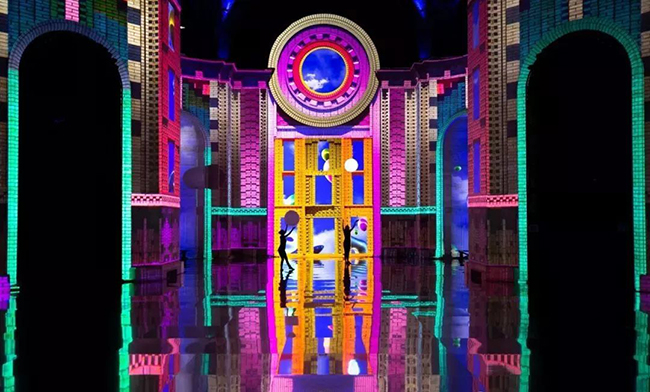 交互式灯光秀展览活动，一场带你穿越虚拟世界的展览活动 美陈网站 美陈前沿 