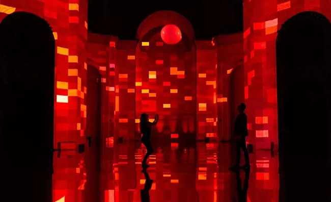 交互式灯光秀展览活动，一场带你穿越虚拟世界的展览活动 美陈网站 美陈前沿 