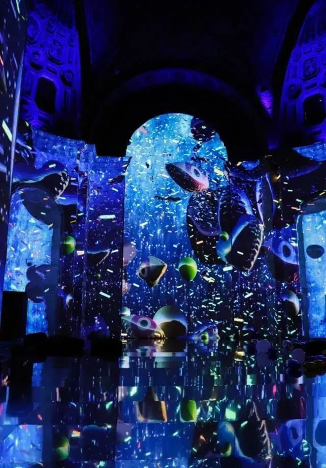 交互式灯光秀展览活动，一场带你穿越虚拟世界的展览活动 美陈网站 美陈前沿 