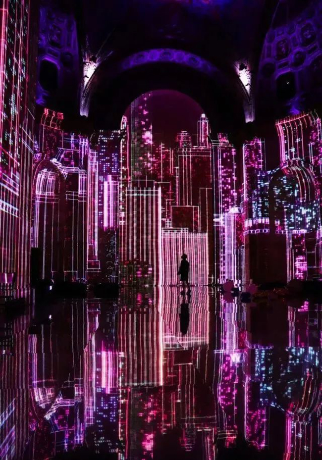 交互式灯光秀展览活动，一场带你穿越虚拟世界的展览活动 美陈网站 美陈前沿 