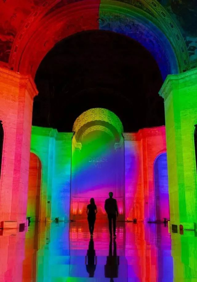 交互式灯光秀展览活动，一场带你穿越虚拟世界的展览活动 美陈网站 美陈前沿 