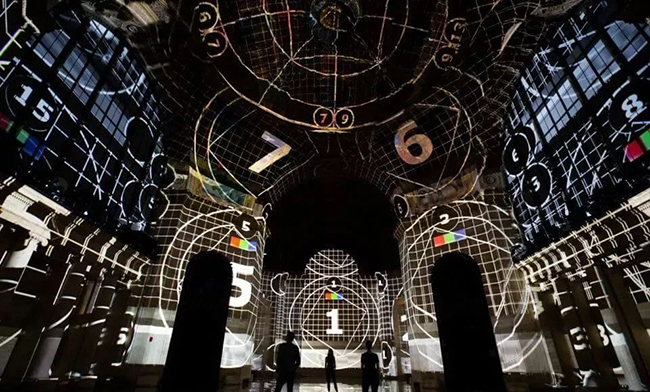 交互式灯光秀展览活动，一场带你穿越虚拟世界的展览活动 美陈网站 美陈前沿 